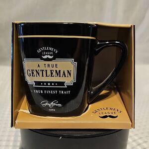 Gentlemen's League Black Mug